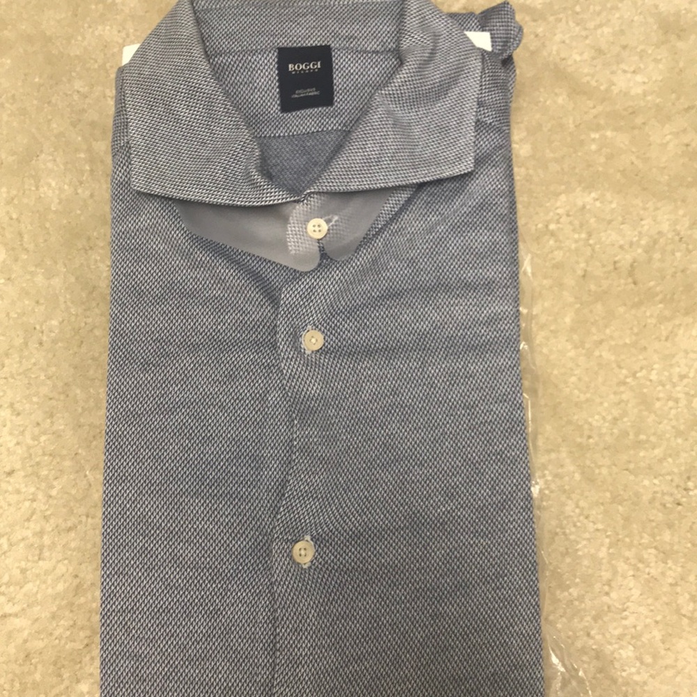 Boggi Milano beautiful masculine long hand shirt